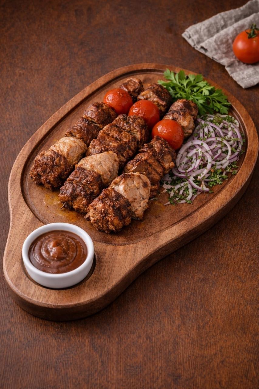 Курица, кабачок, морковь, сельдерей, лук красный, грибы , горох Лапша на выбор: Стеклянная, гречневая, удон Соус на выбор: Терияки, кисло-сладкий, барбекю, карри, сырный, томатный острый